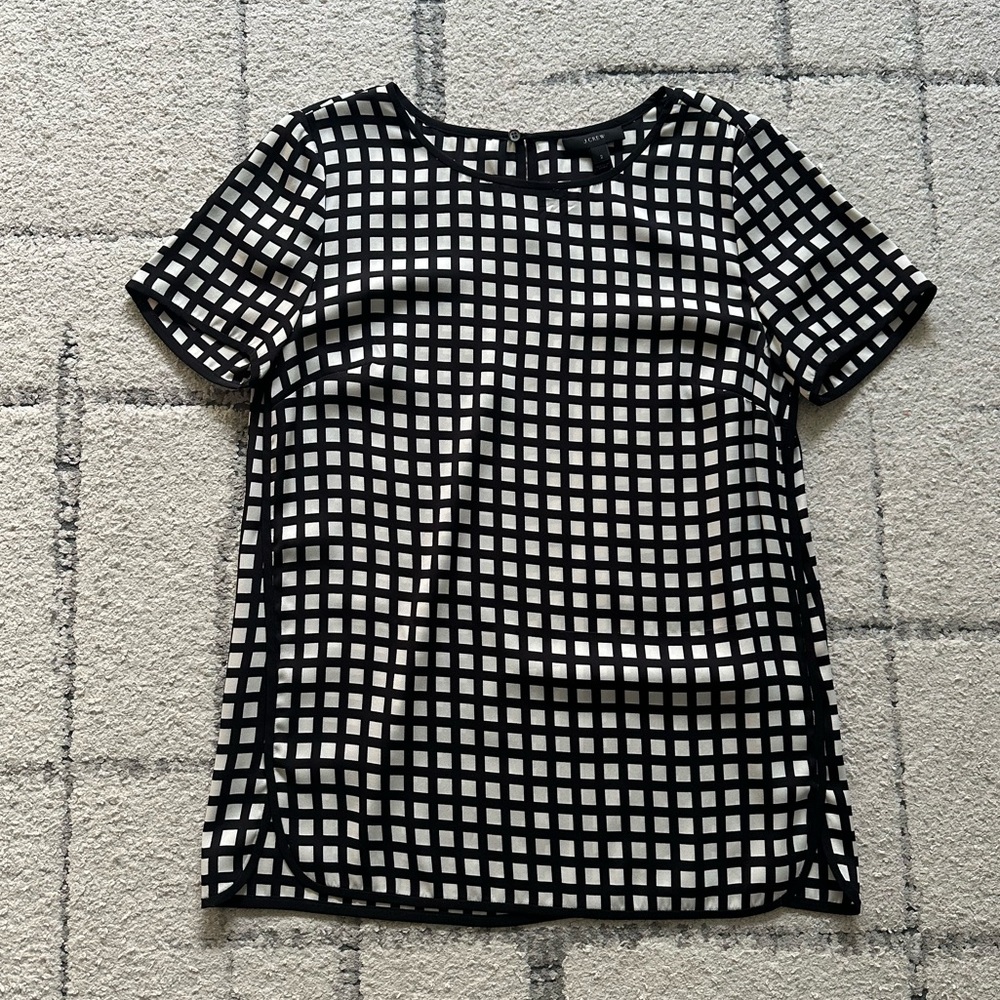 J.Crew Patterned Blouse